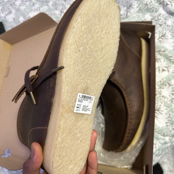 WALLABEE BOOT BEESWAX CLARKS - Picture 3 of 6